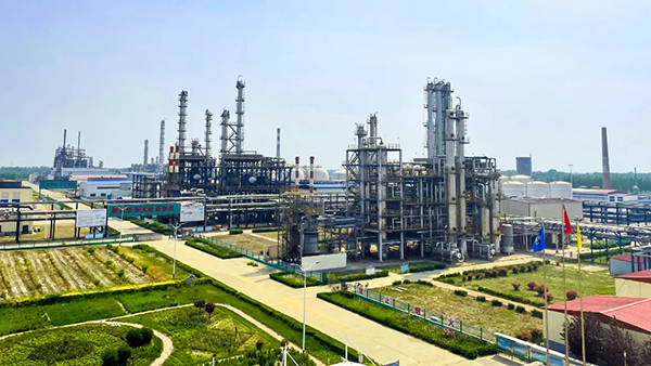 化工行业65T中温中压氢气锅炉运行案例